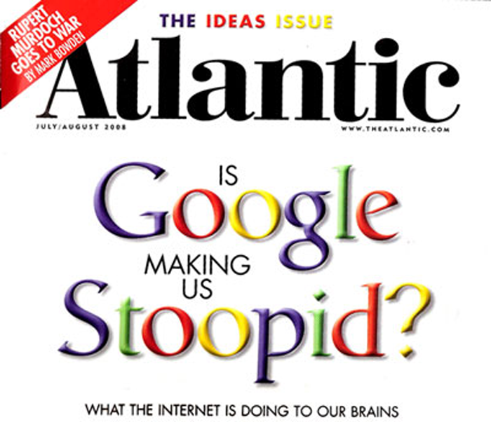 Is Google Making Us Stupid